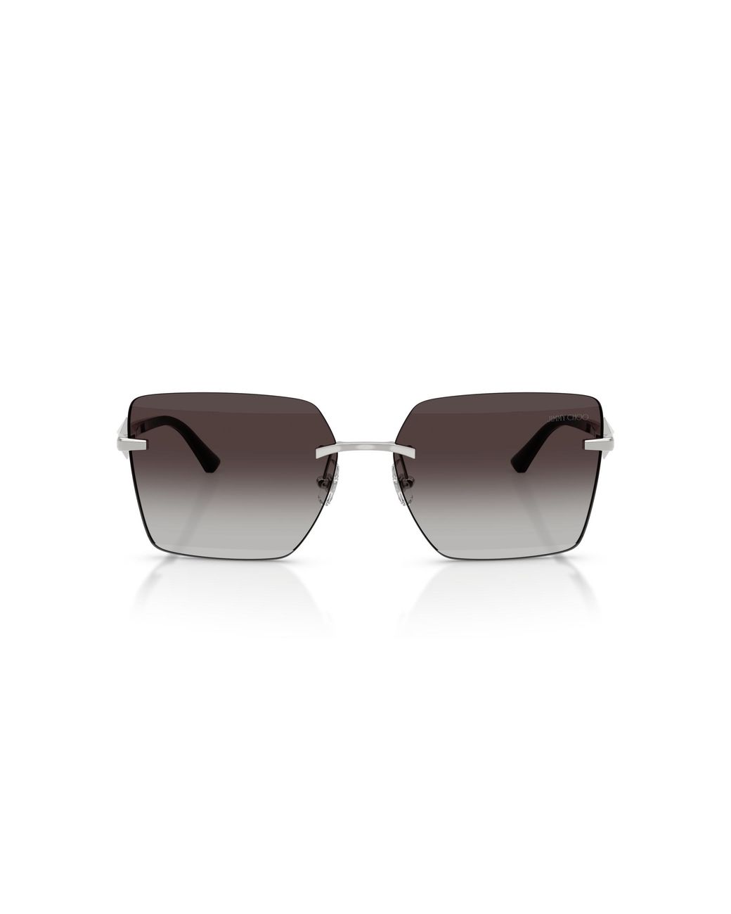 Jimmy Choo Black Jc4018 30028G Sunglasses Metal Squared Normal Shaded