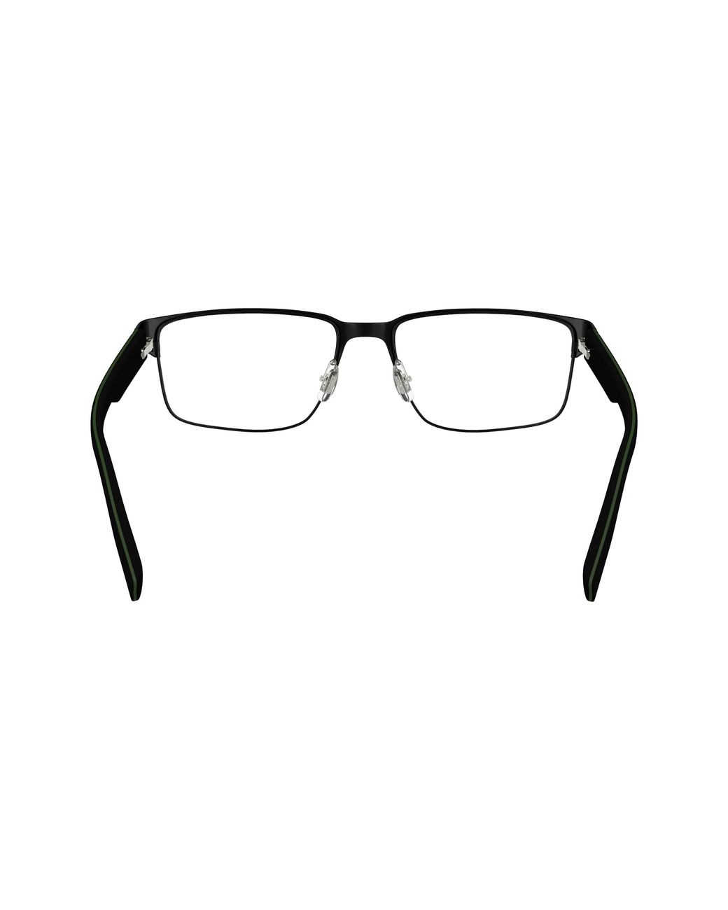 Lacoste Black L2298 033 Optical Frames Metal Squared Normal Normal for men