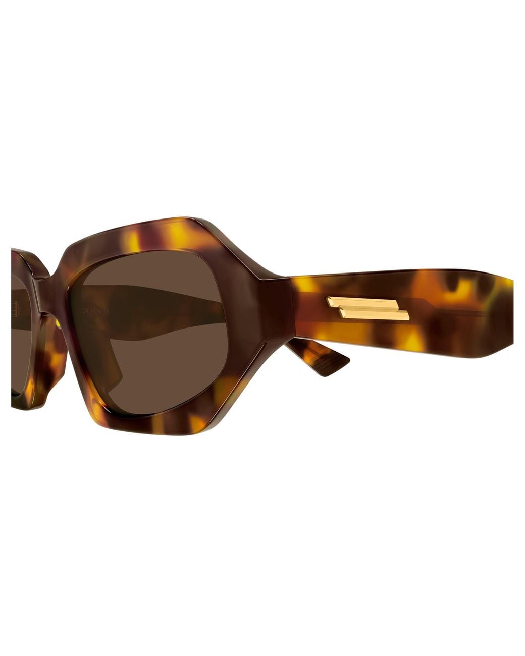 Bottega Veneta Black Bv1502S 002 Occhiali Da Sole Acetato Squadrata