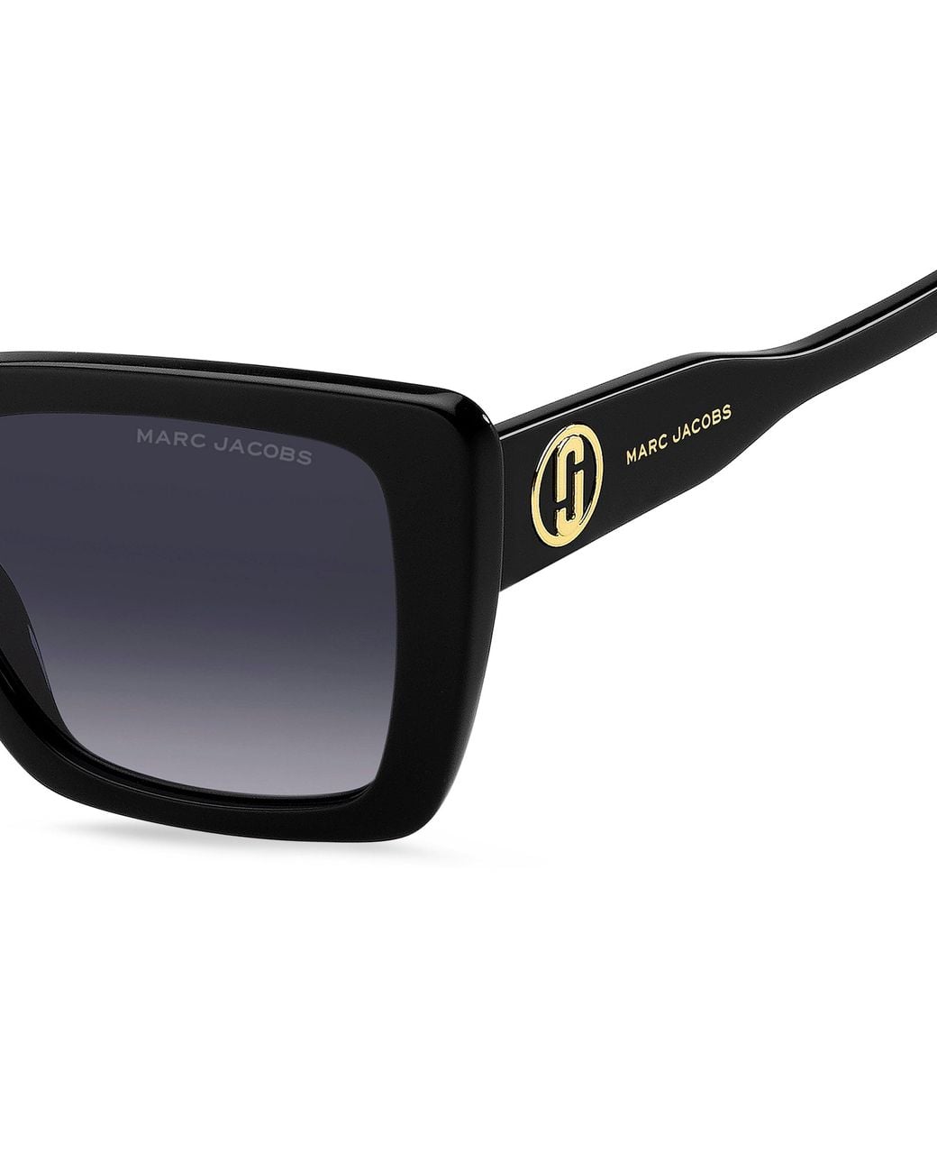 Marc Jacobs Black Marc 733/S 807/9O Sunglasses Acetate Squared Shaded