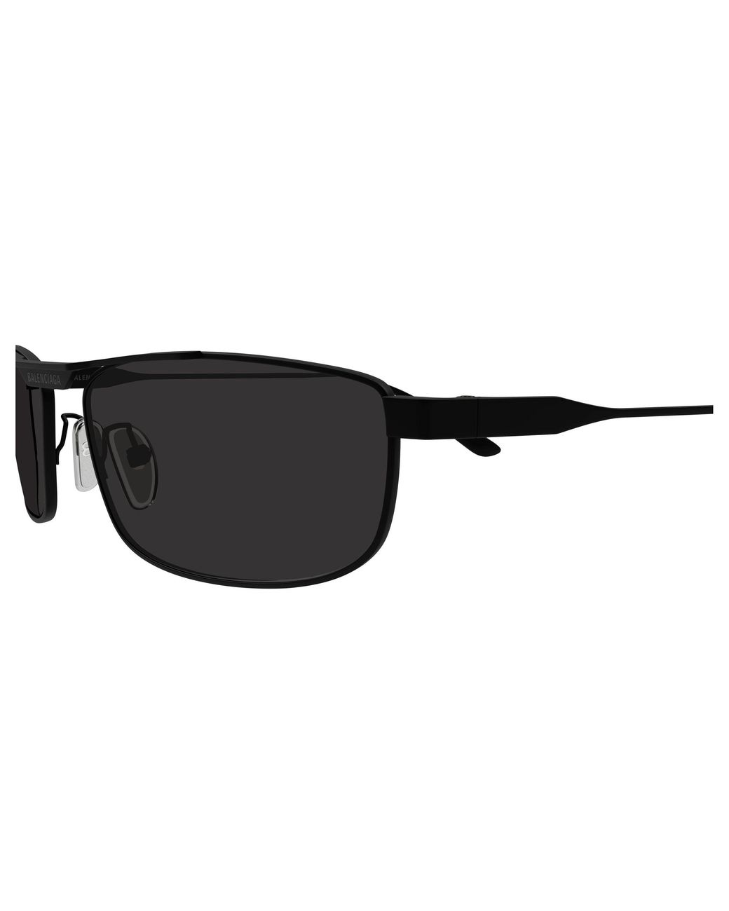 Balenciaga Black Bb0451S 001 Sunglasses Acetate Squared