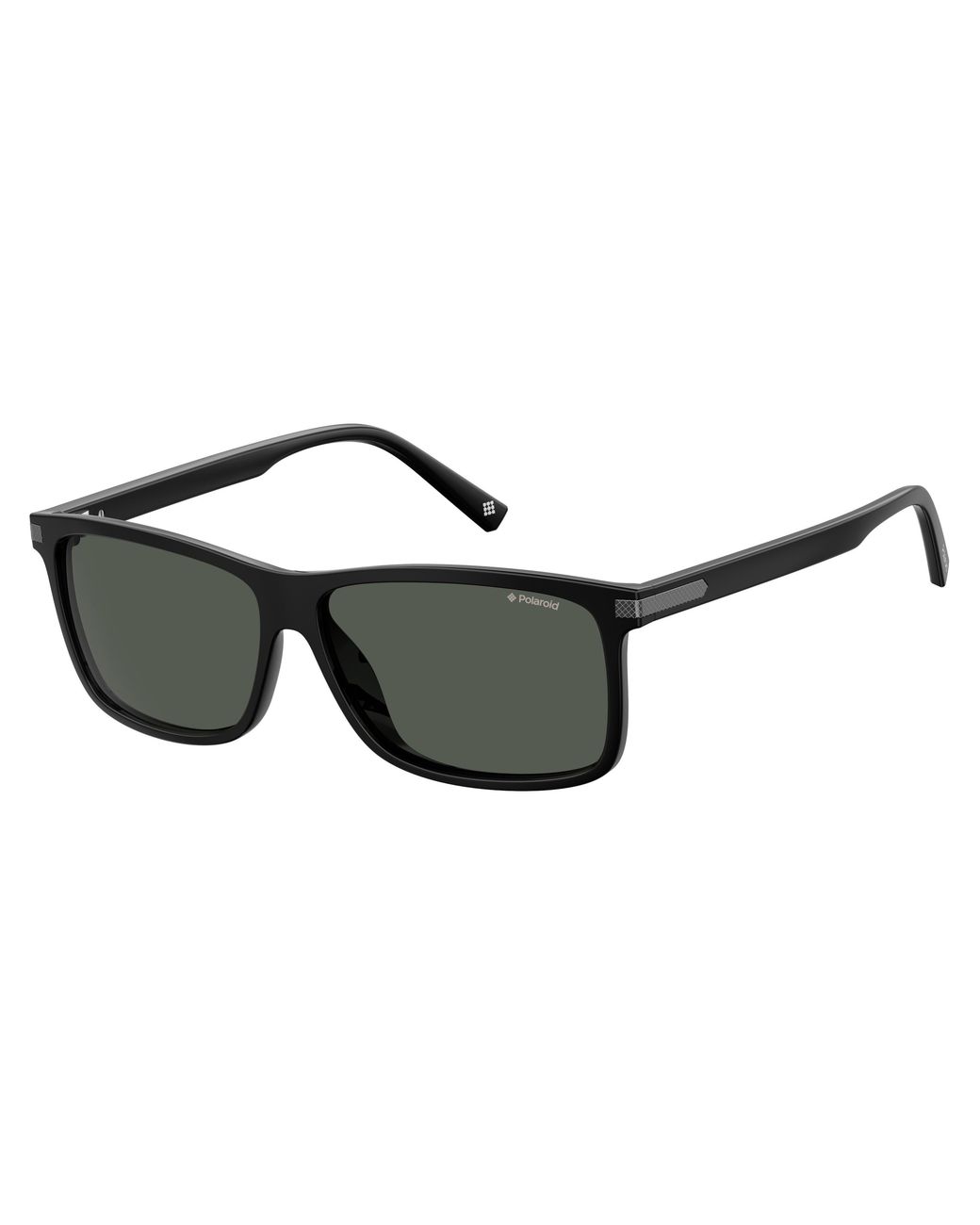 Polaroid Black Pld 2075/S/X 807/M9 Sunglasses Plastic Squared for men