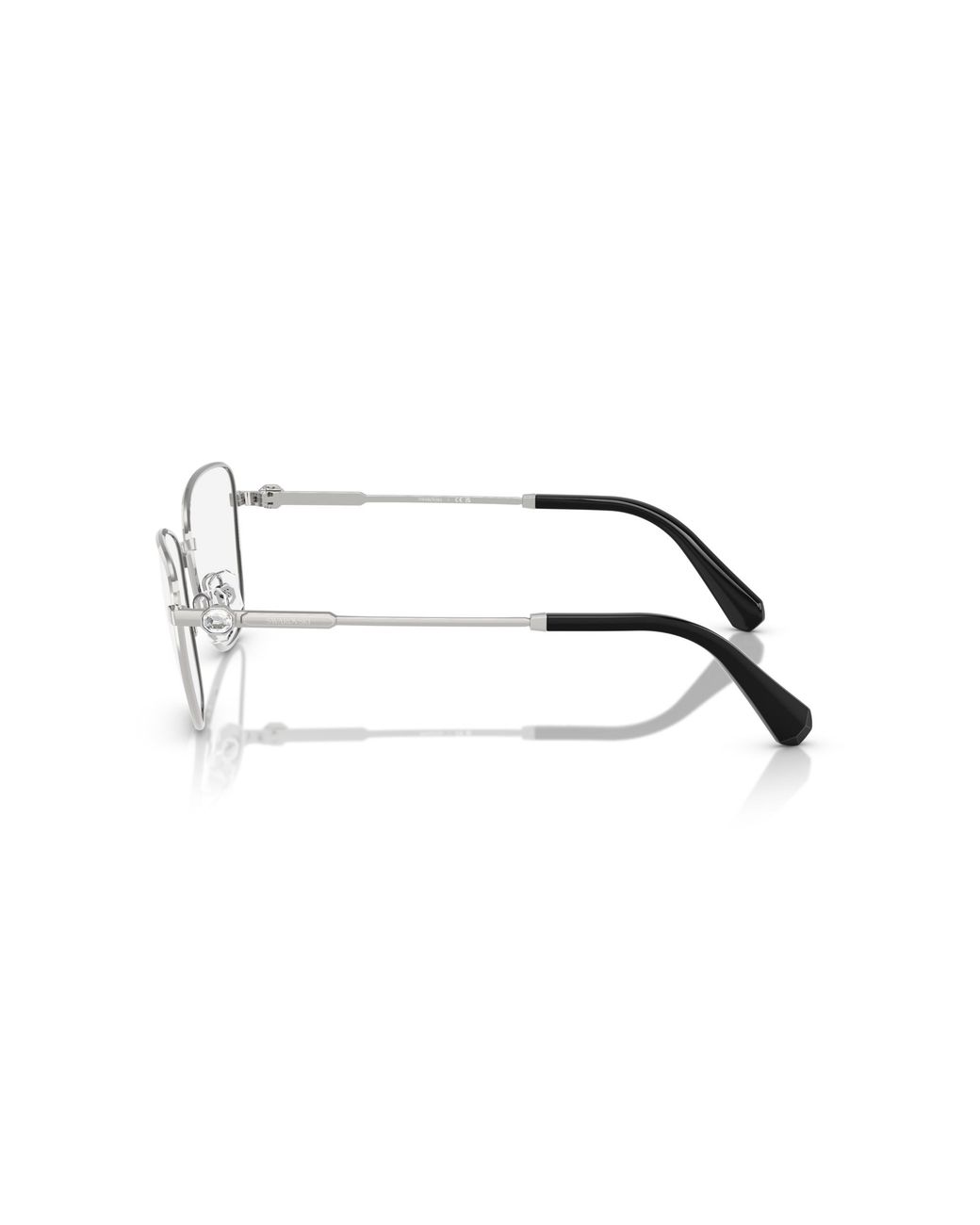 Swarovski Black Sk1018 4001 Optical Frames Metal Cat Eye Normal