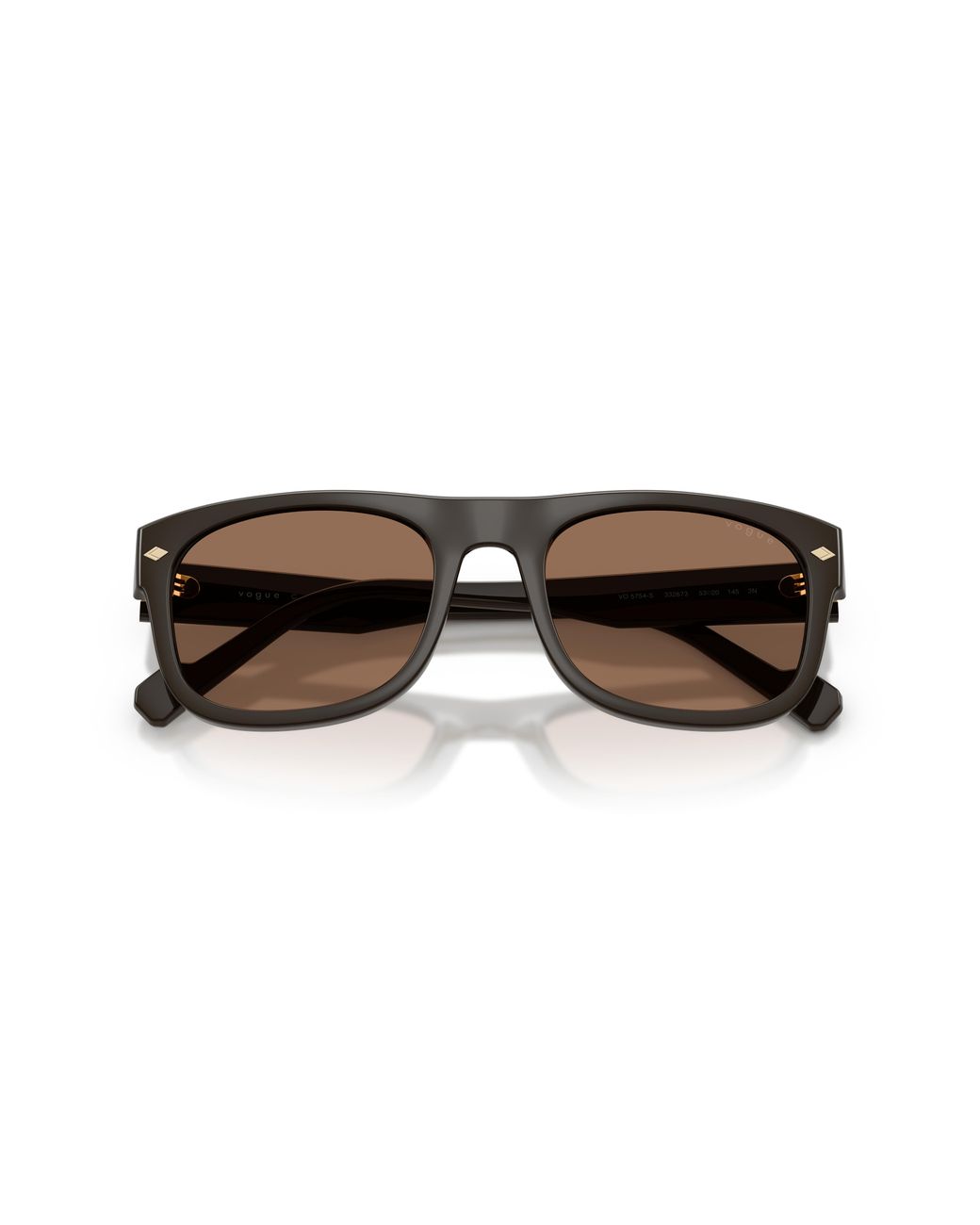 Vogue Eyewear Black Vo5754S 332873 Sunglasses Acetate Geometric Normal for men