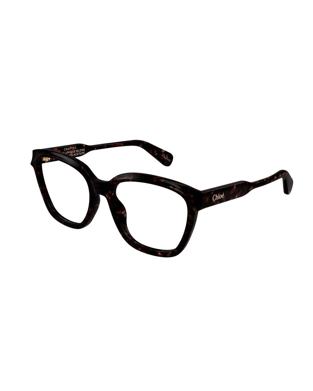 Chloé Black Ch0265O 002 Optical Frames Acetate Transparent Round