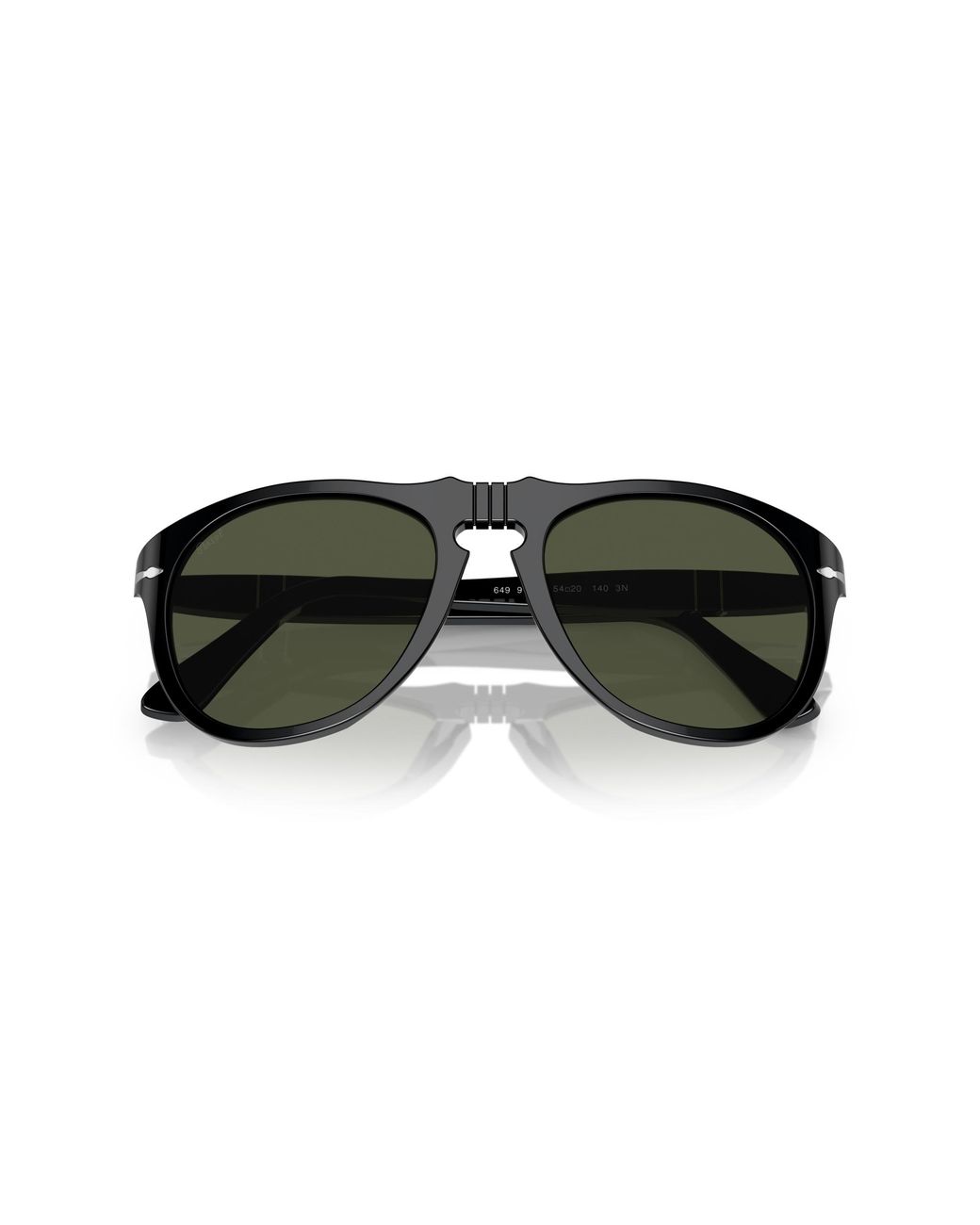 Persol Black Po0649 95/31 Sunglasses Acetate Pilot Normal for men