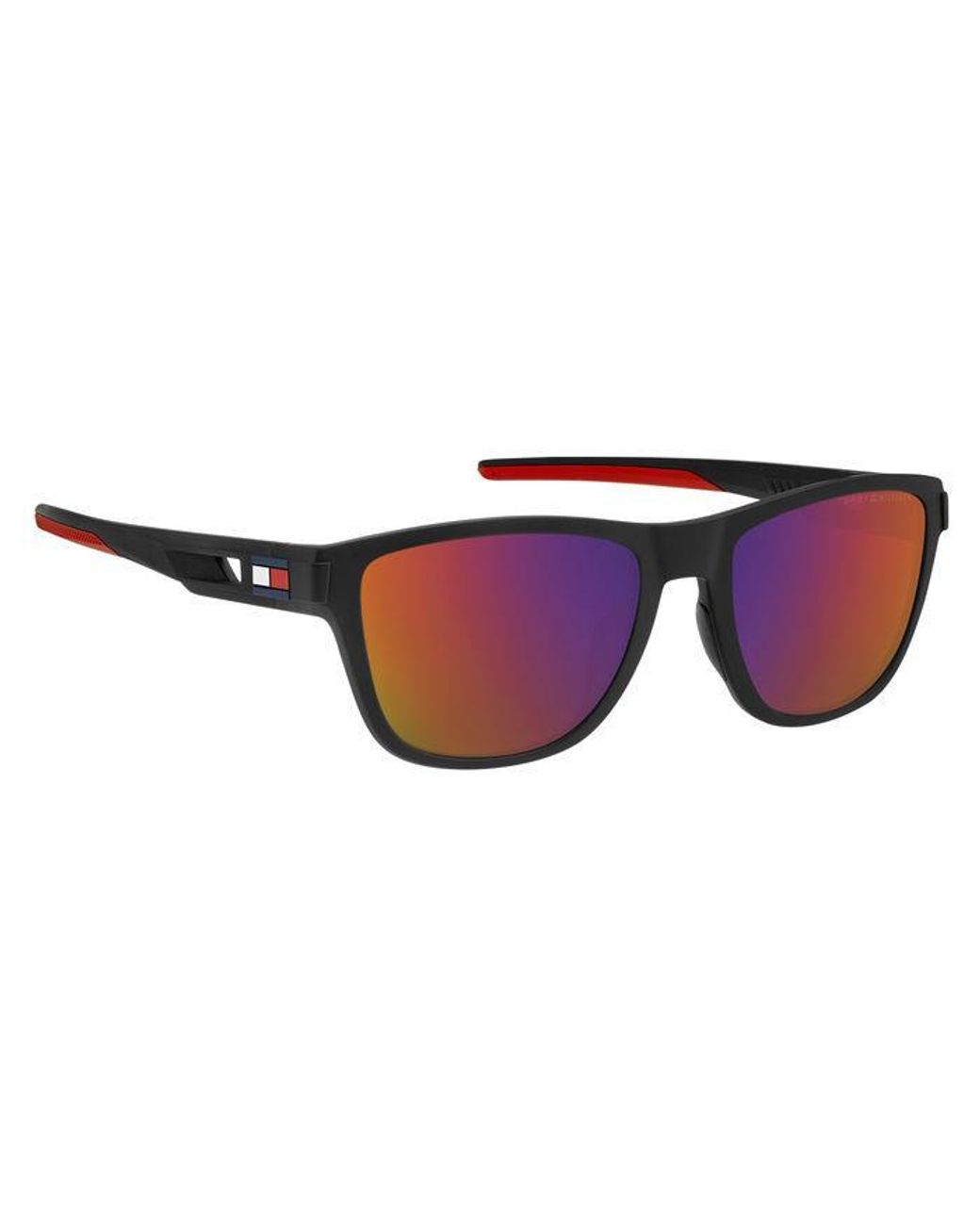 Tommy Hilfiger Black Th 1951/S Blx/Mi Sunglasses Plastic Squared Infrared for men