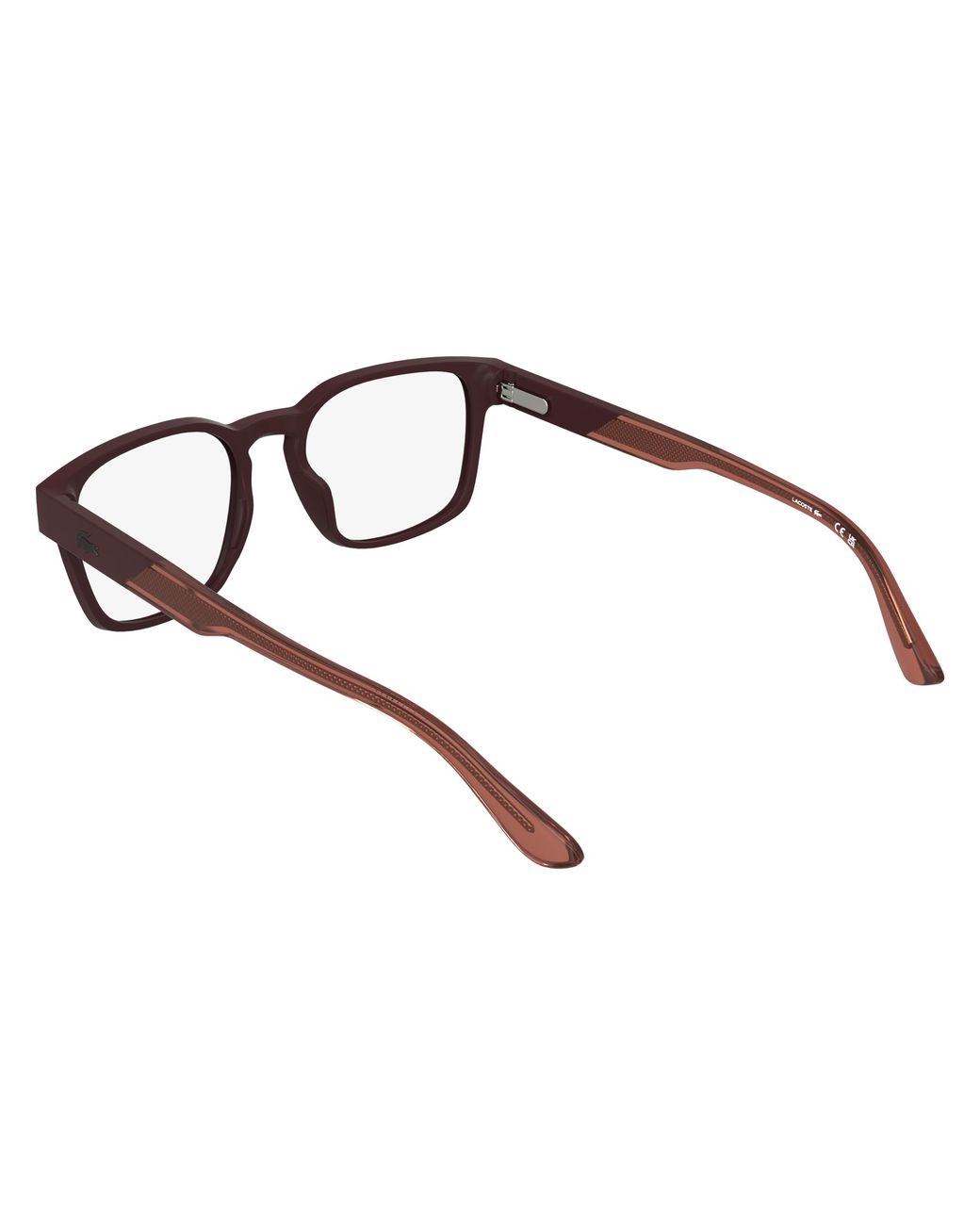 Lacoste Black L4010 601 Optical Frames Bio-Injected Squared Normal for men