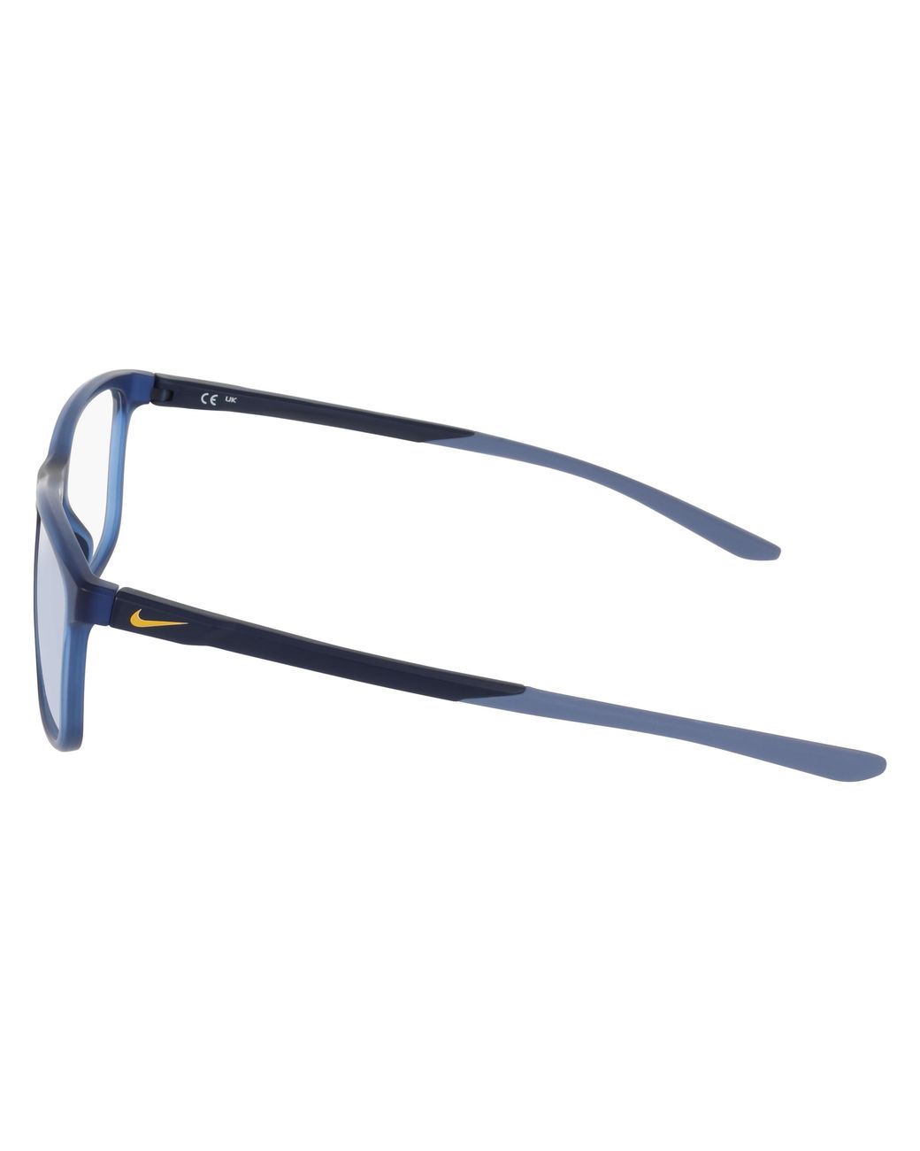 Nike Black 7293 410 Optical Frames Bio-Inject Squared Normal for men