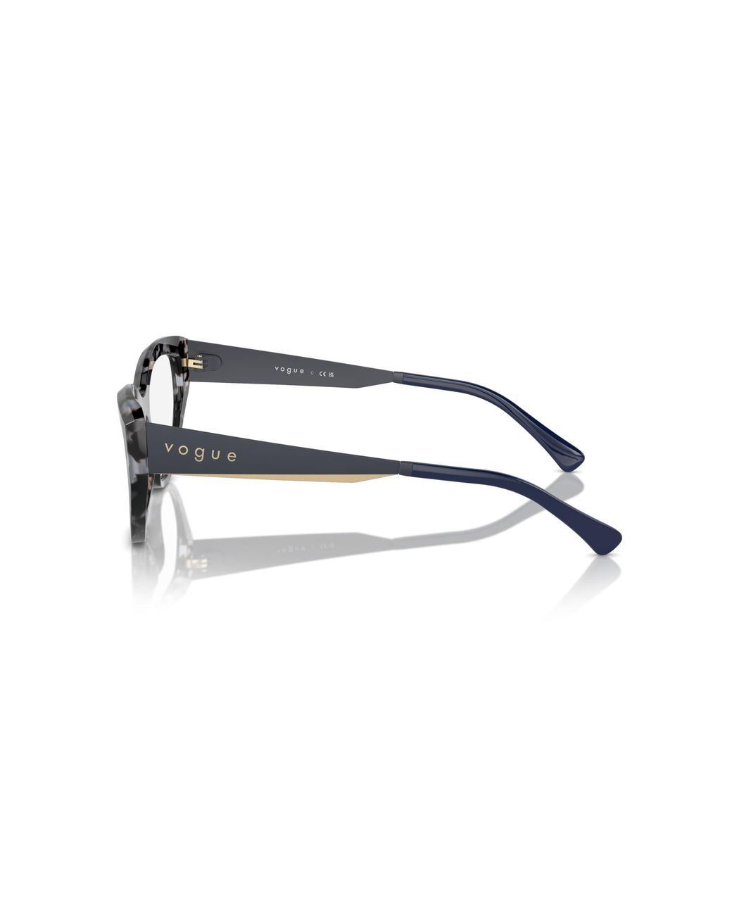Vogue Eyewear Black Vo5560 3147 Optical Frames Acetate Geometric Normal