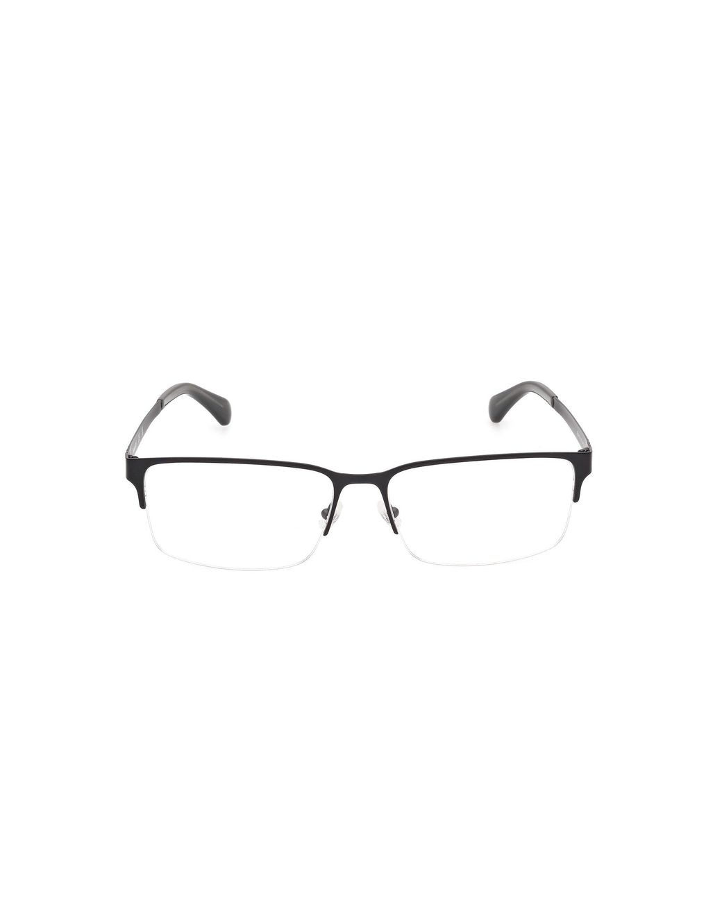 Timberland Black Tb50037 002 Optical Frames Metal Squared Normal for men