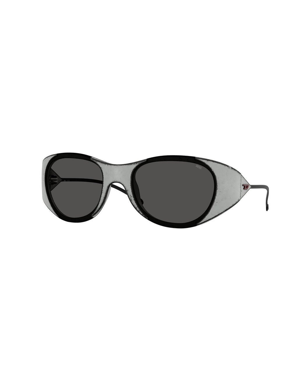 DIESEL Black Dl3003 509/87 Sunglasses Injected Round Normal