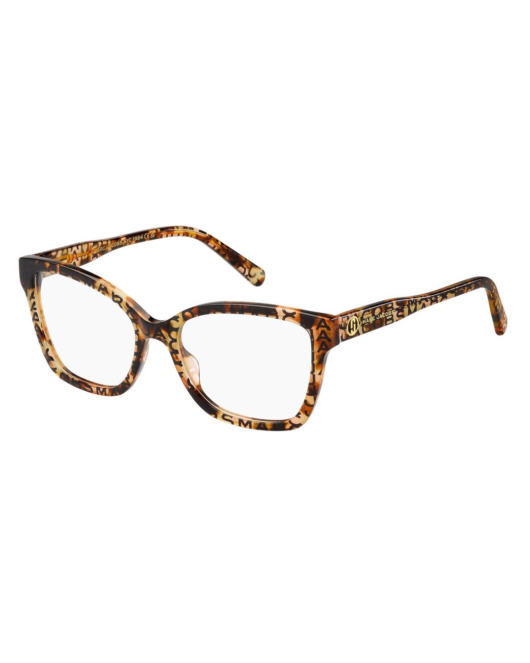 Marc Jacobs Black Marc 735 H7P Optical Frames Acetate Cat Eye