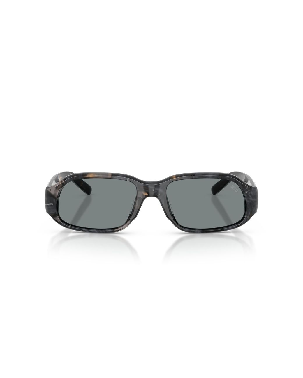 DIESEL Black Dl2009F 2041/1 Sunglasses Acetate Squared Normal