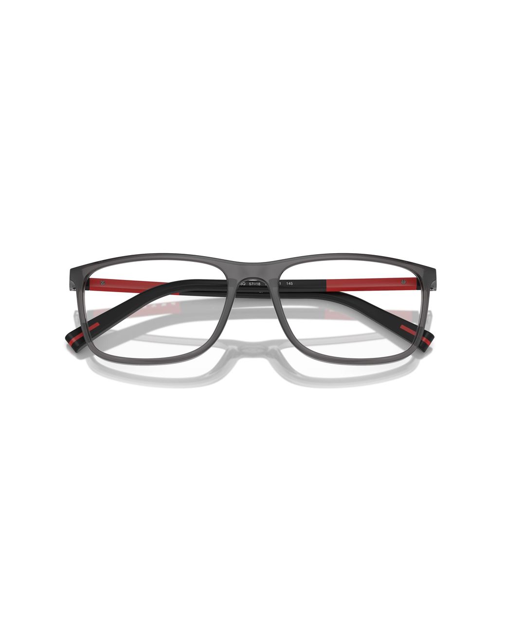 Prada Linea Rossa Black Ps 03Qv 01D1O1 Optical Frames Injected Squared Normal for men