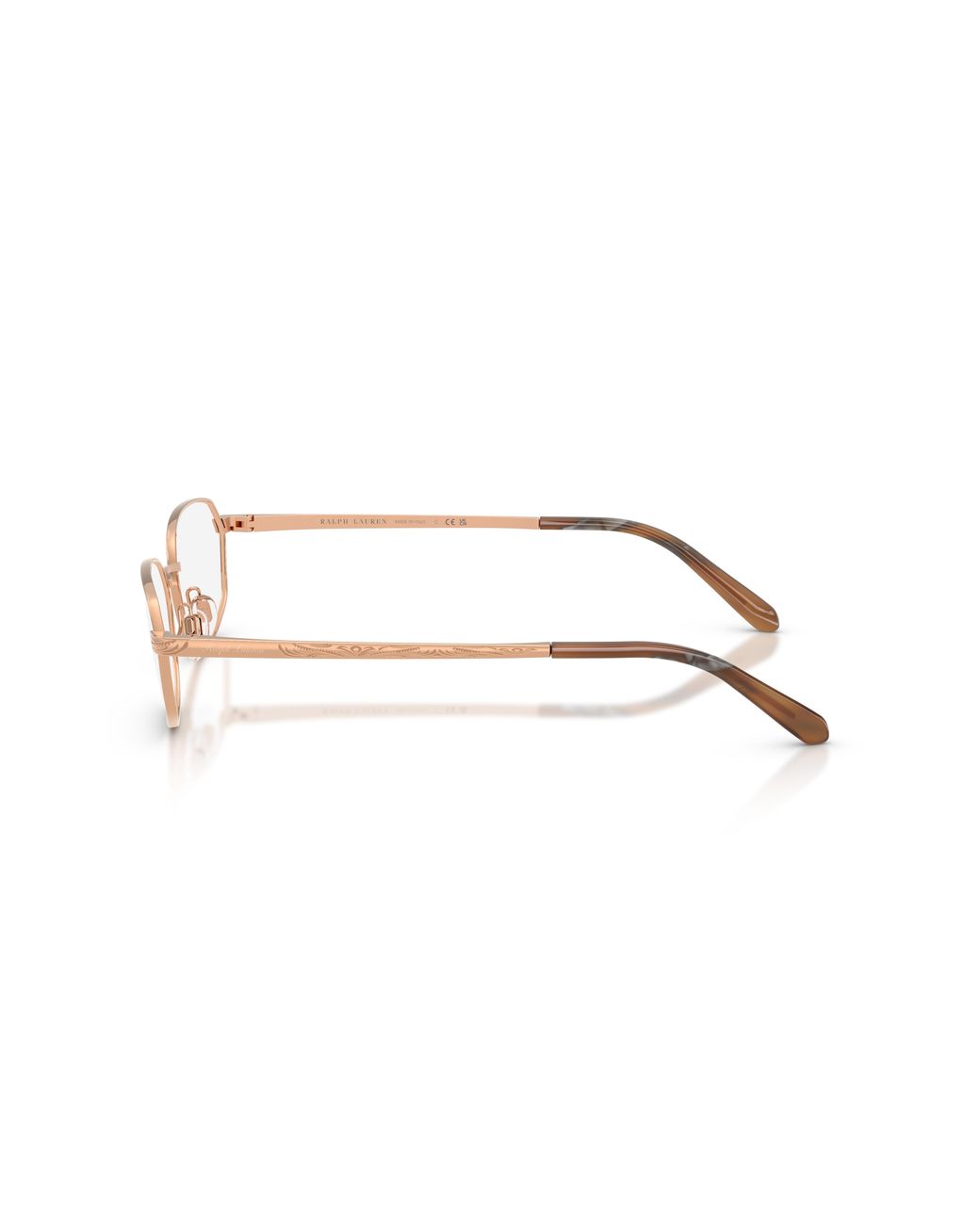 Ralph Lauren Black Rl5140 9329 Optical Frames Metal Transparent Geometric Normal