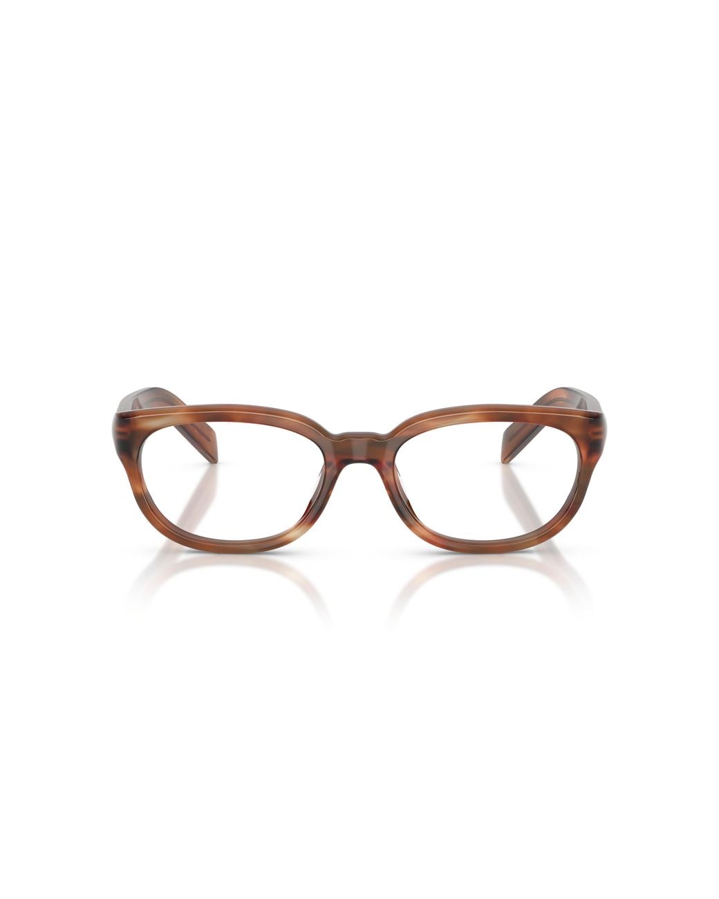 Prada Black Pr D03Vu 24G1O1 Optical Frames Acetate Transparent Pantos Normal