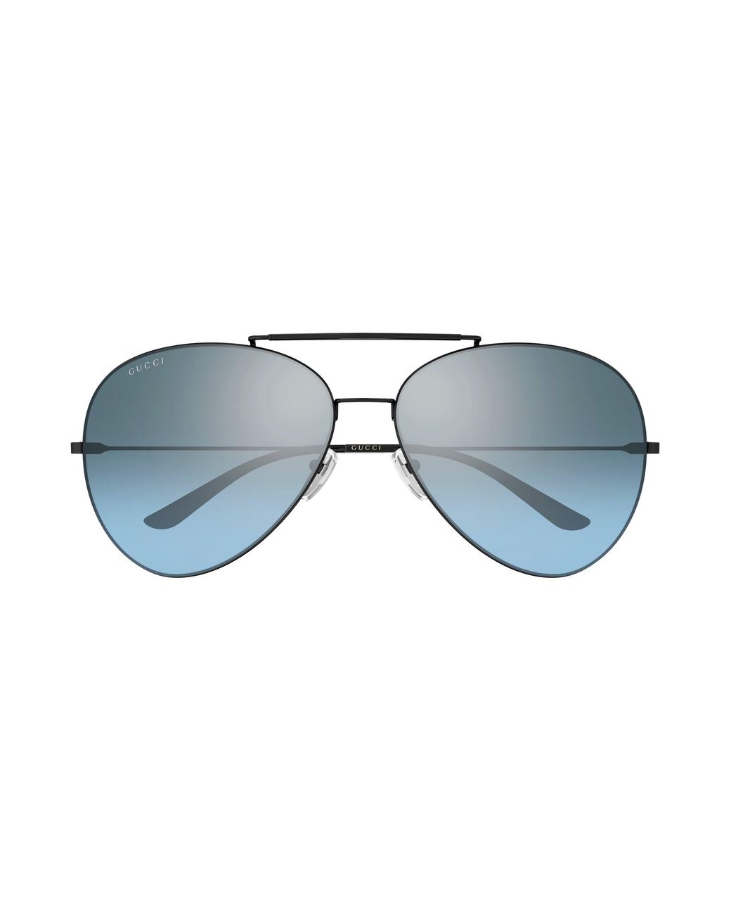 Gucci Black Gg2172S 004 Sunglasses Metal Pilot for men
