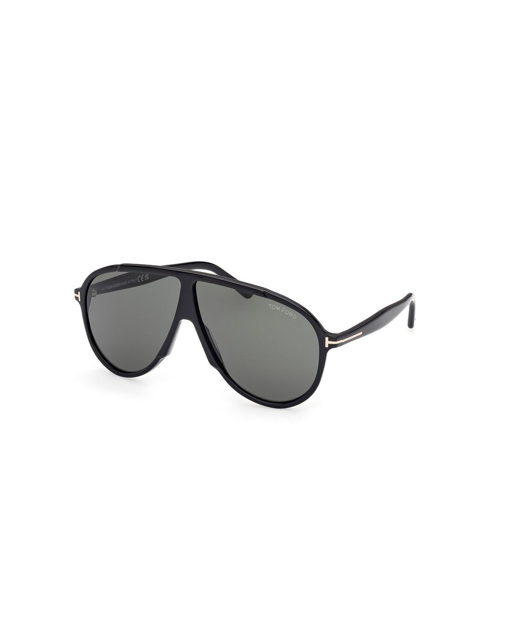 Tom Ford Black Ft1211 Vladimir 01N Sunglasses Acetate Pilot Normal for men