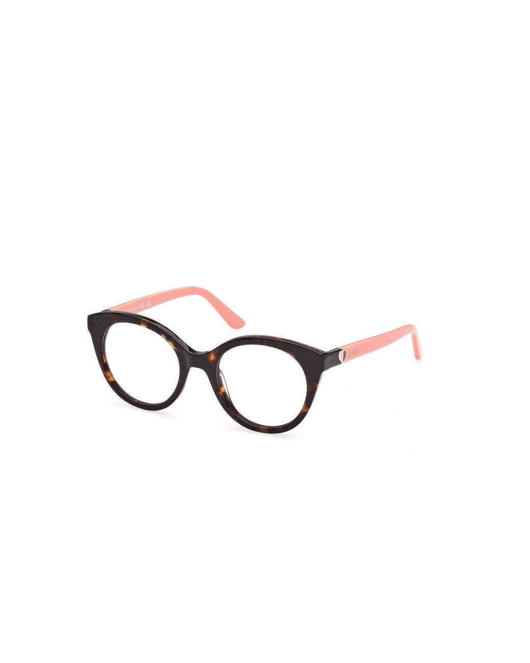 Guess Black Gu50396 52 Optical Frames Acetate Round Normal