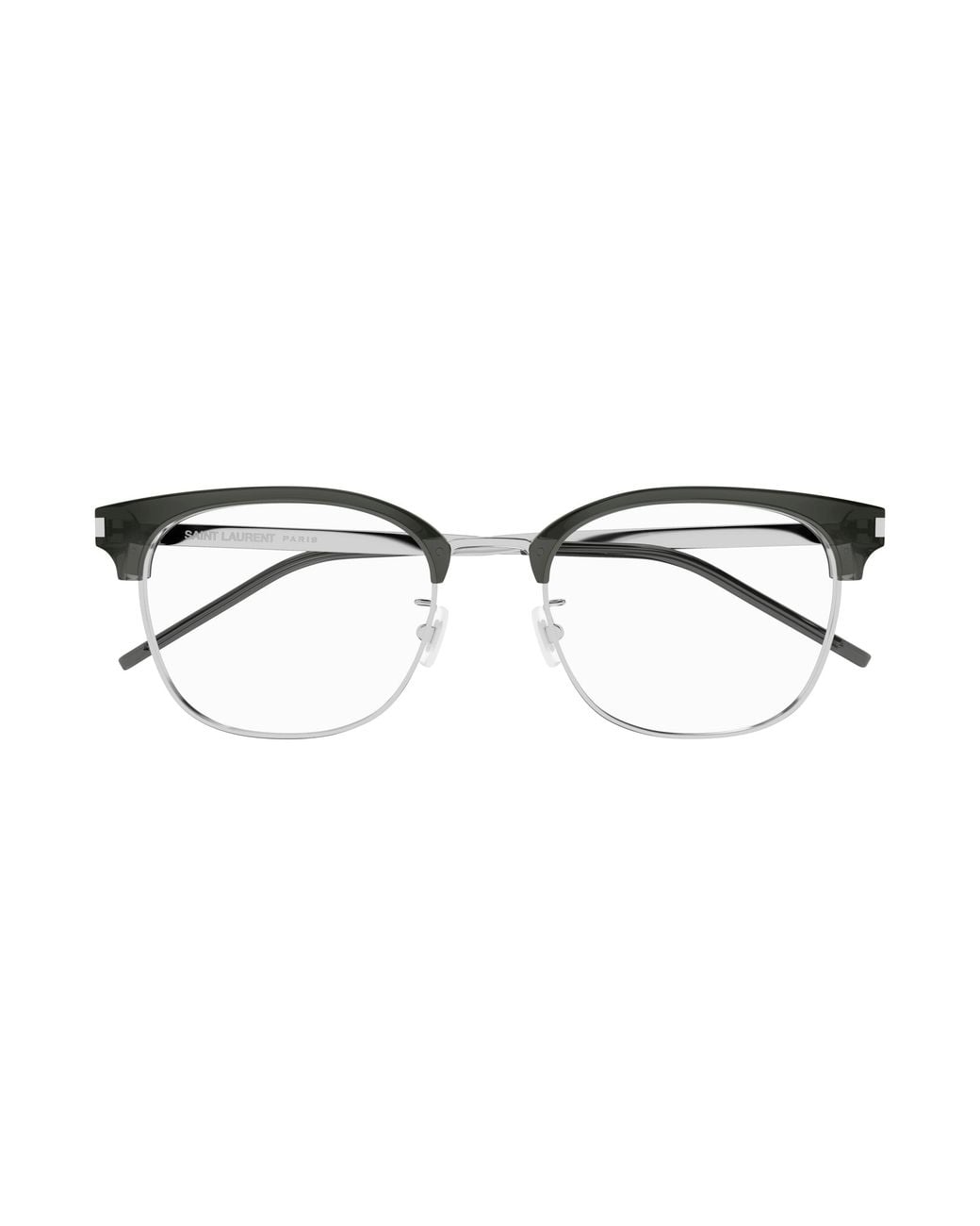 Saint Laurent Black Sl 649/F 004 Optical Frames Acetate Transparent Squared