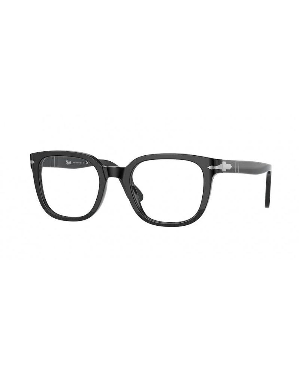 Persol Black Po3263V 95 Optical Frames Plastic Squared
