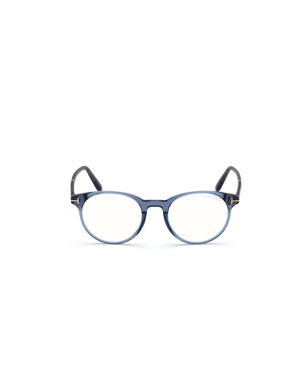 Tom Ford Black Ft5695-B 90 Optical Frames Acetate Round Normal Anti Light for men