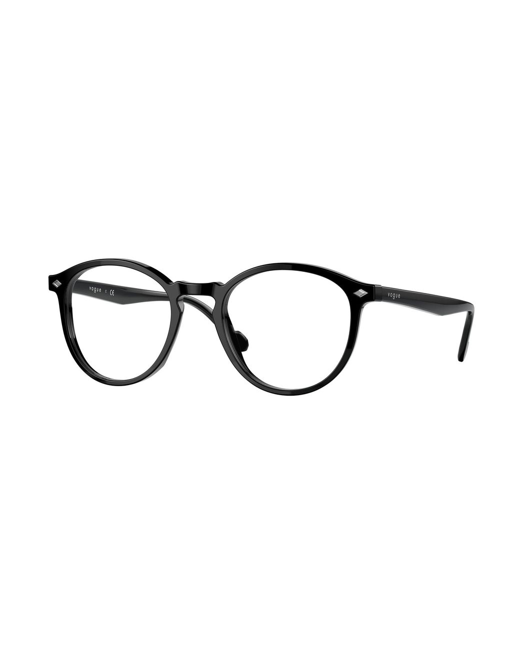 Vogue Eyewear Black Vo5367 W44 Optical Frames Acetate Round Normal for men
