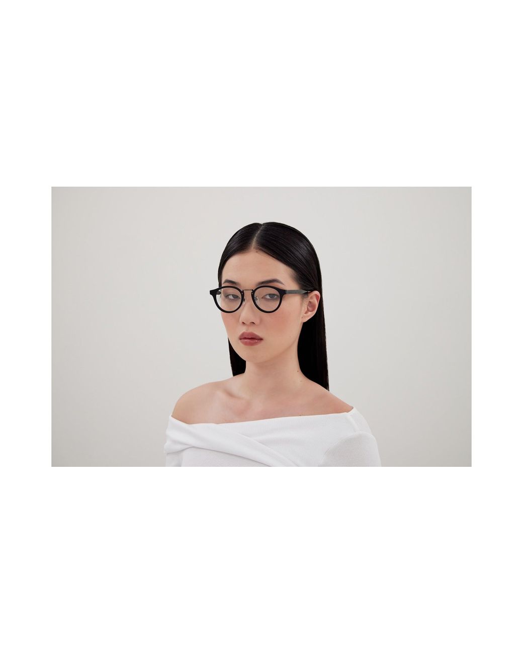 Gucci Black Gg1743Oj 003 Optical Frames Acetate Transparent Round