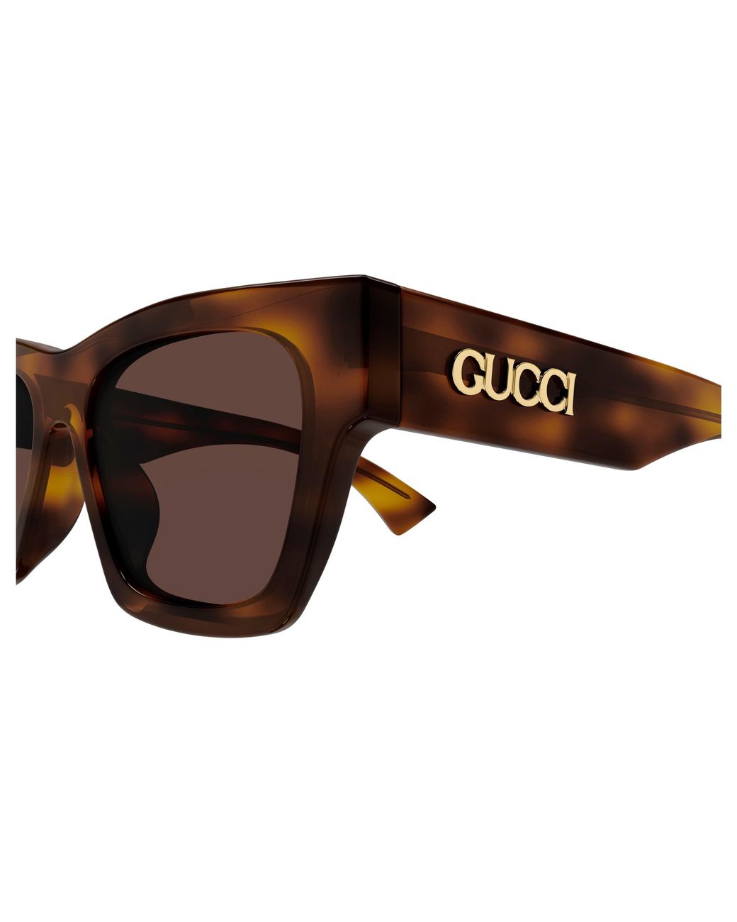 Gucci Black Gg1835Sa 002 Sunglasses Acetate Squared