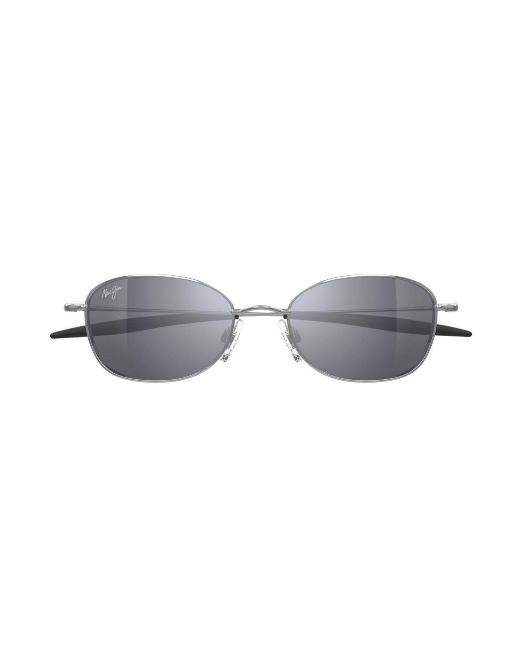 Maui Jim Black Mj0372S 002 Occhiali Da Sole Metallo Rotonda