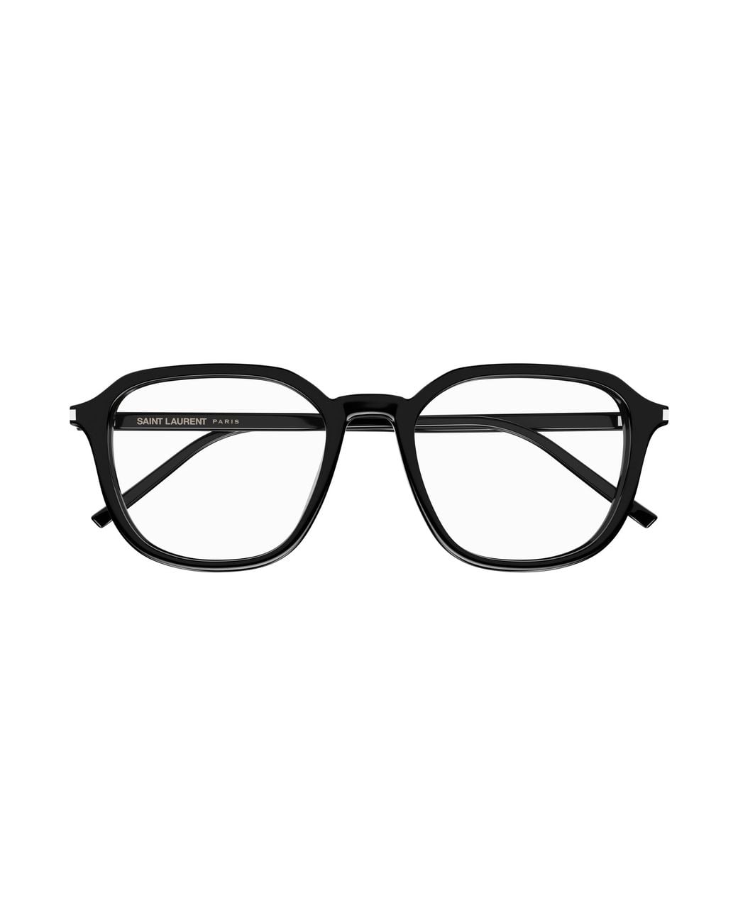 Saint Laurent Black Sl 726/F 001 Optical Frames Acetate Transparent Squared