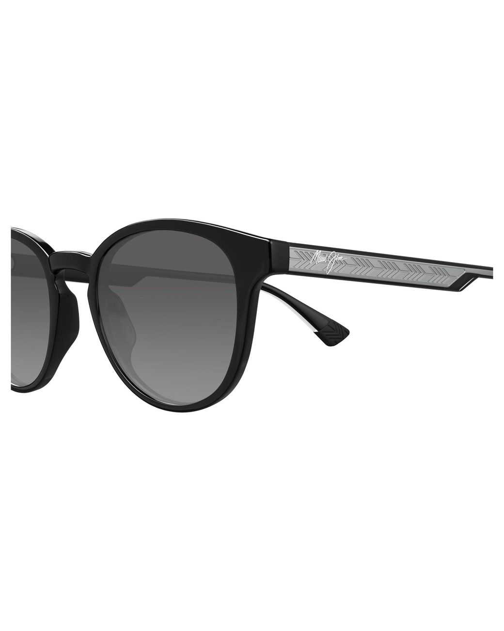 Maui Jim Black Mj0636S 001 Sunglasses Bio-Injected Round