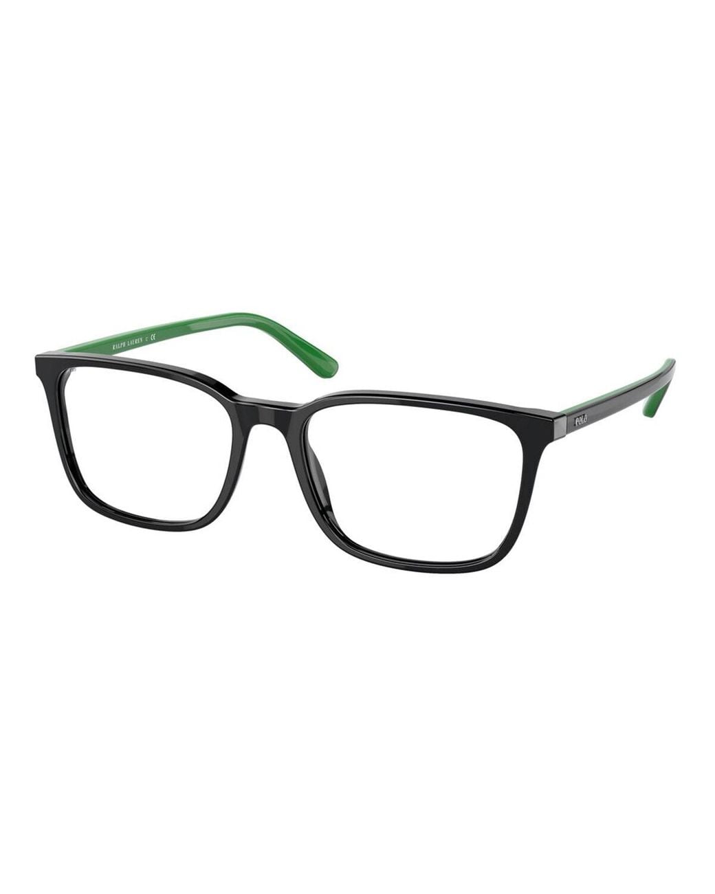 Polo Ralph Lauren Black Ph2234 5246 Optical Frames Acetate Transparent Pillow Normal for men