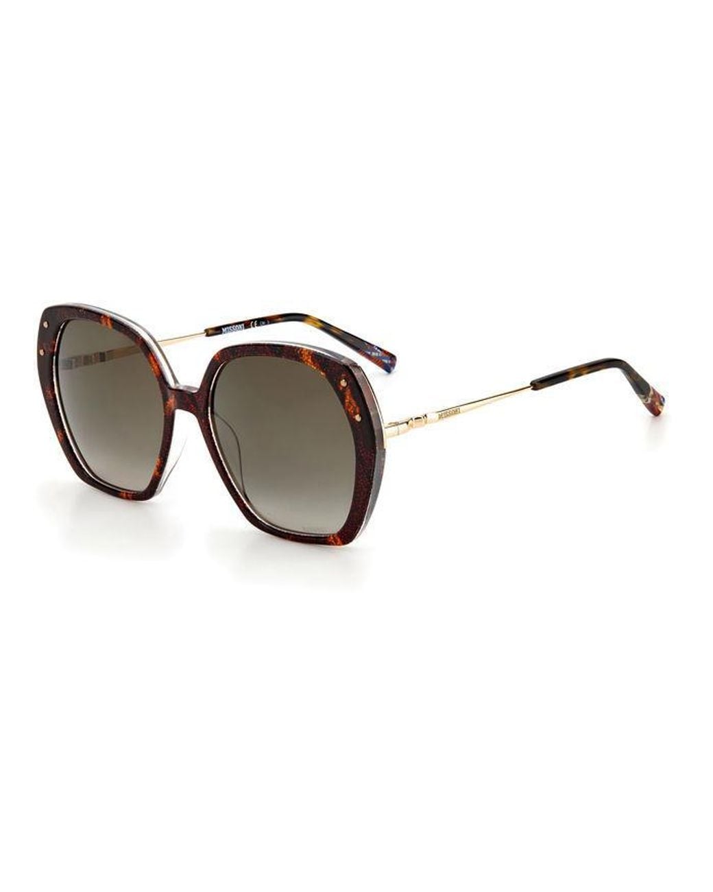 Missoni Black Mis 0025/S 086/Ha Sunglasses Bio Pmma Butterfly Shaded