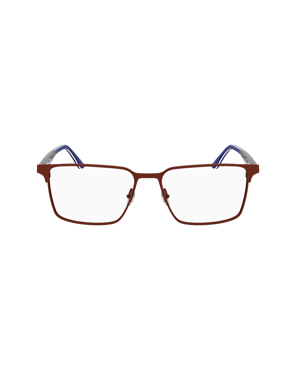 Lacoste Black L2314 601 Optical Frames Metal Squared Normal for men