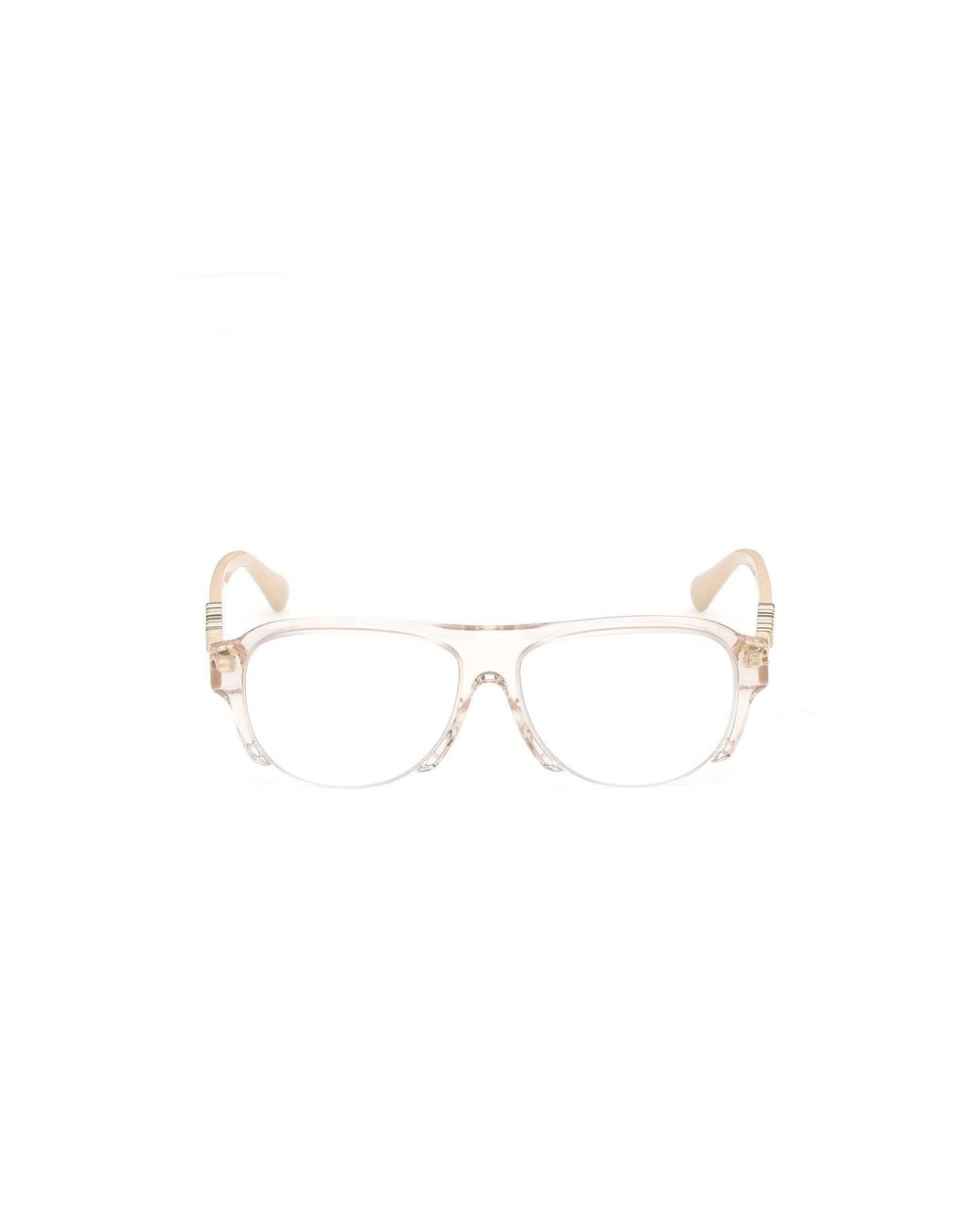 MAX&Co. Black Mo5231 57 Optical Frames Acetate Pilot Normal