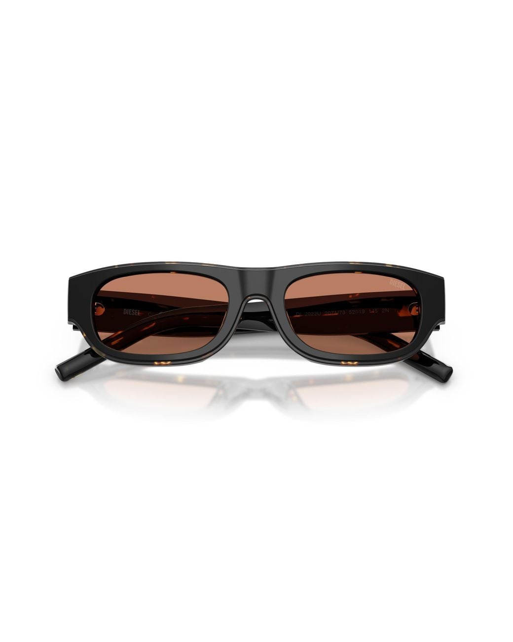 DIESEL Black Dl2022U 207173 Sunglasses Acetate Squared Normal