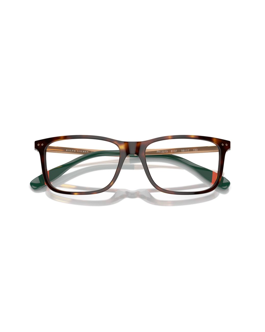 Polo Ralph Lauren Black Ph2273 6137 Optical Frames Acetate Transparent Squared Normal for men