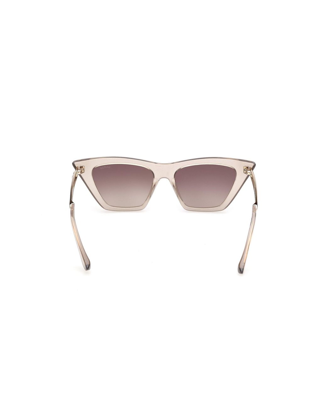 Guess Black Gu00310 59F Sunglasses Injected Cat Eye Normal