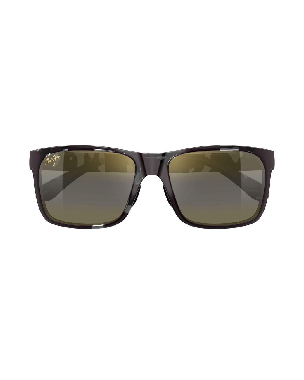 Maui Jim Black Mj0432Sa 004 Occhiali Da Sole Iniettato Bronzo Squadrata