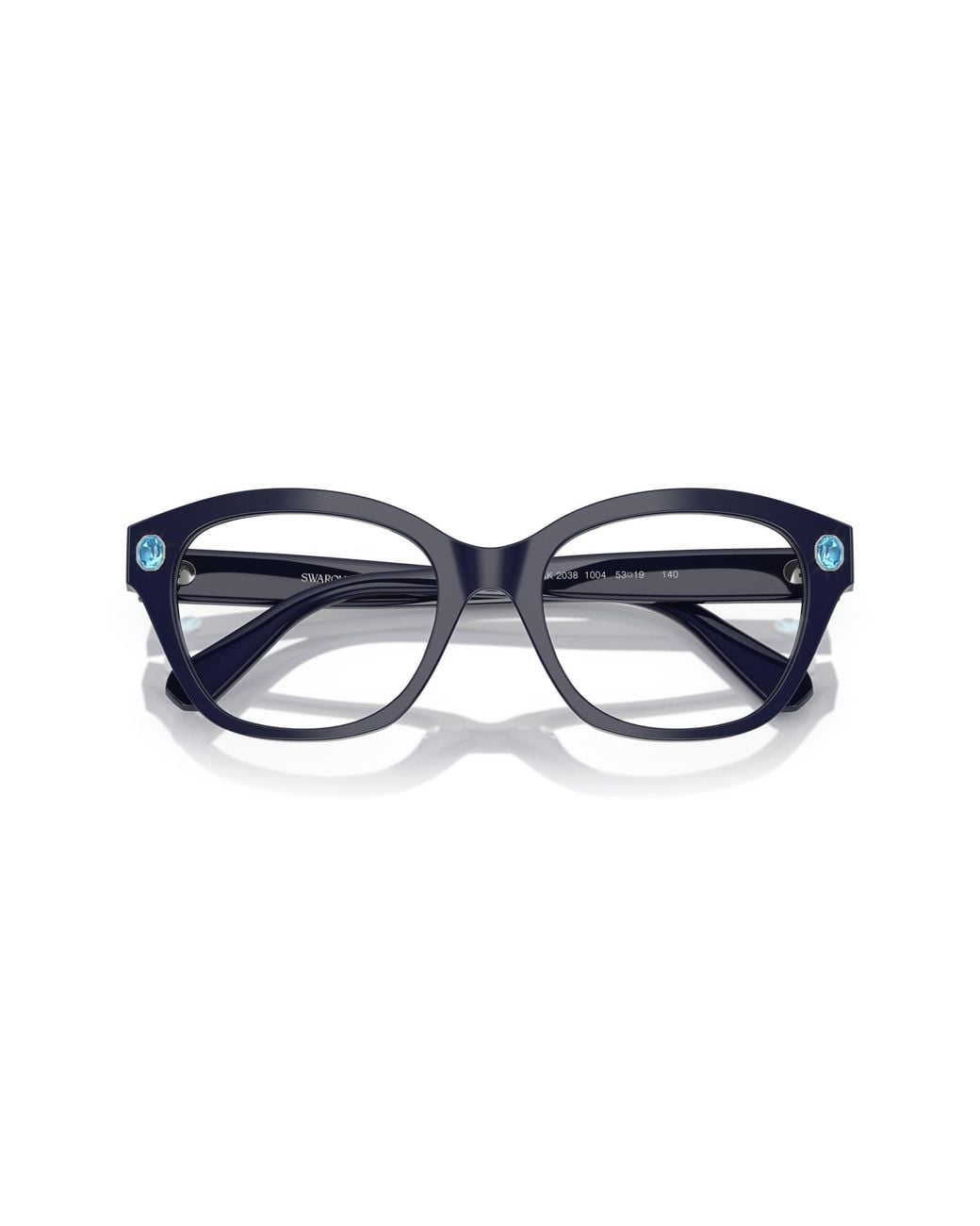 Swarovski Black Sk2038 1004 Optical Frames Acetate Pillow Normal