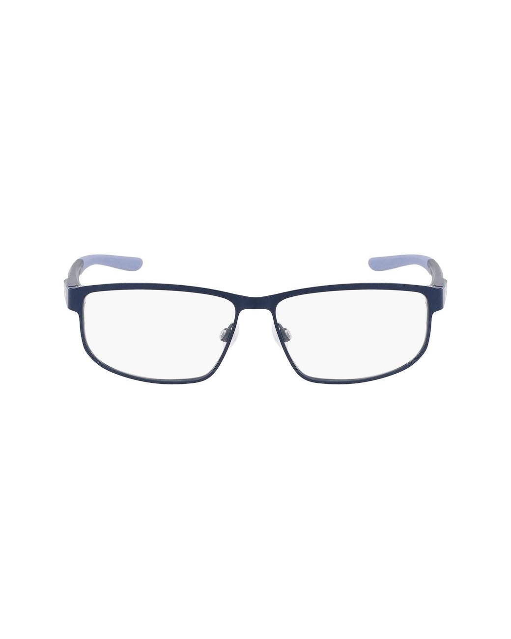Nike Black 8157 412 Optical Frames Metal Squared Normal for men