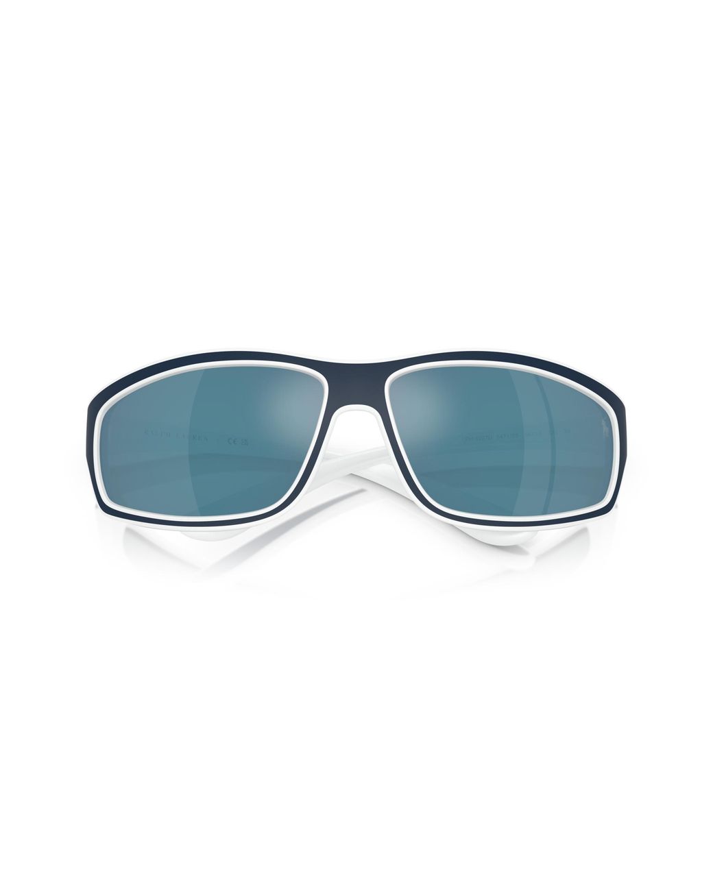 Polo Ralph Lauren Black Ph4227U 547155 Sunglasses Injected Squared Mirrored for men