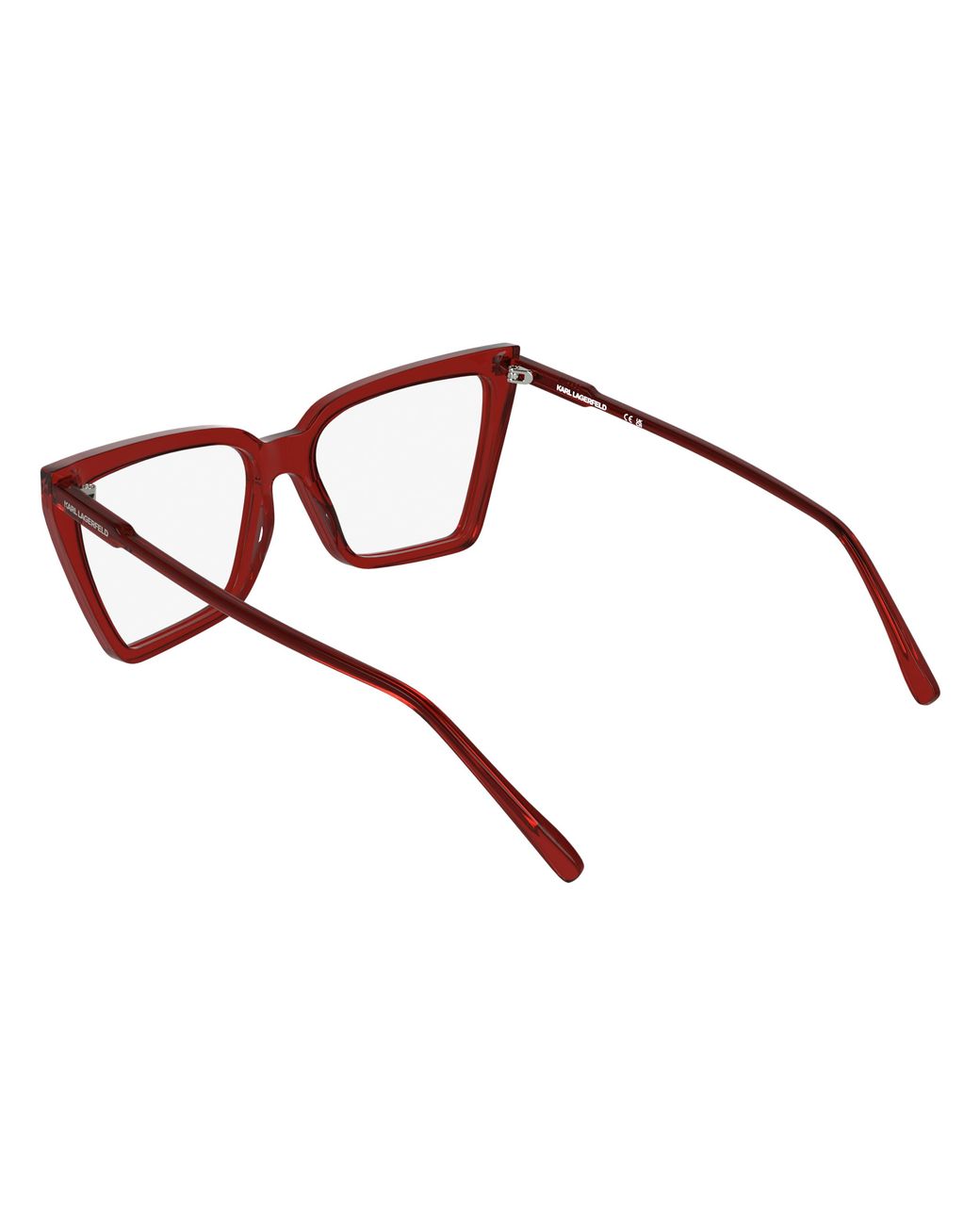Karl Lagerfeld Black Kl6216 600 Optical Frames Acetate Squared Normal