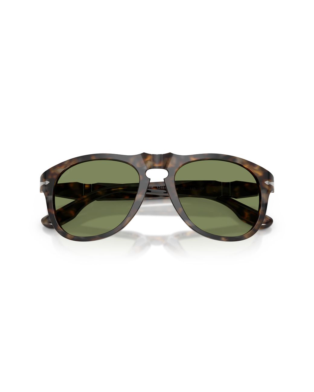 Persol Green Po8649Sm 1248P1 Sunglasses Acetate Pilot Polarized