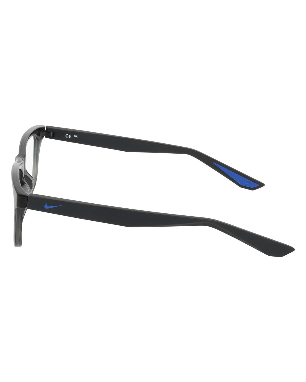 Nike Black 7414 033 Optical Frames Bio-Injected Squared Normal for men