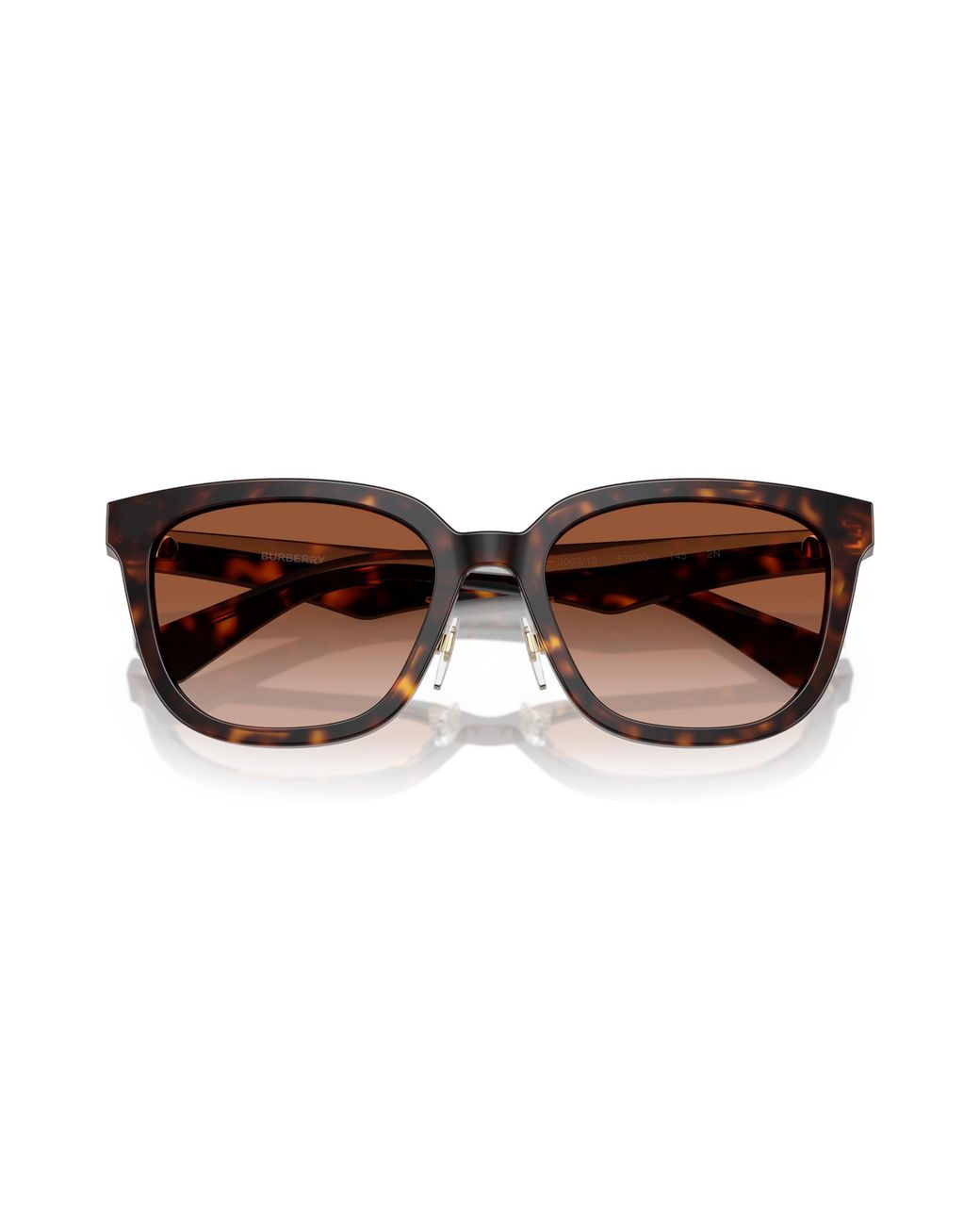 Burberry Black Be4446D 300213 Sunglasses Acetate Squared Normal Shaded