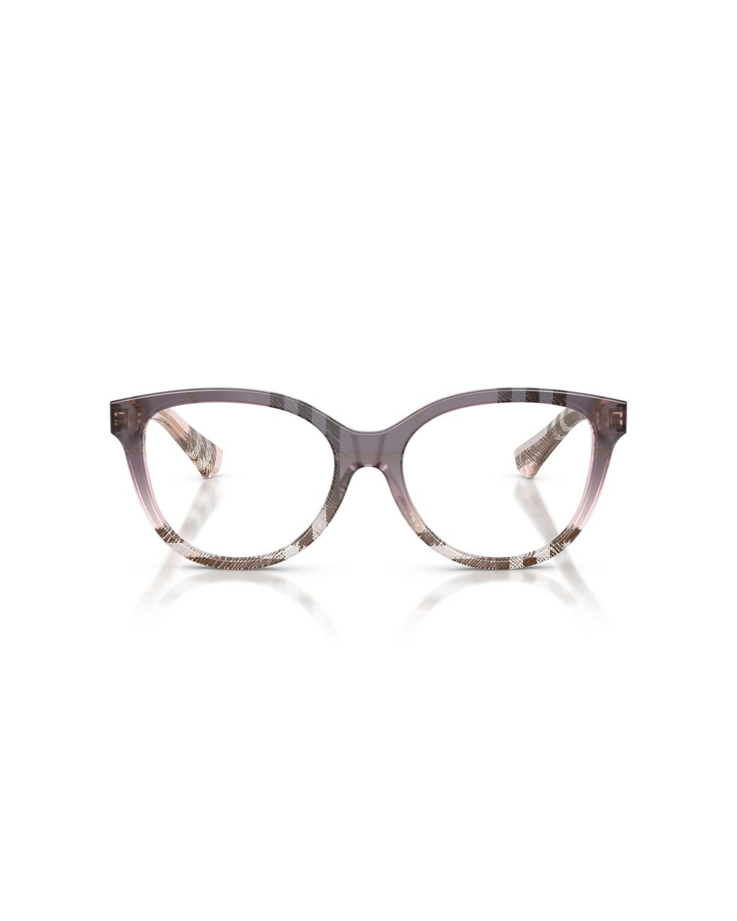 Burberry Black Be2456 4220 Optical Frames Acetate Transparent Cat Eye Normal