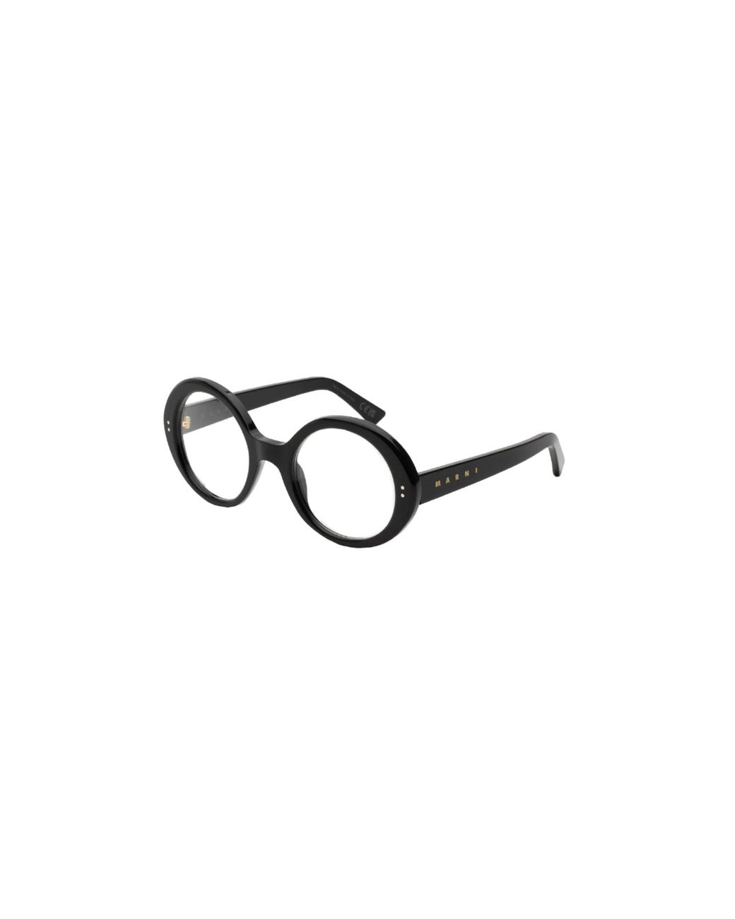 Marni Black Mao Eobilo Sunglasses Acetate Round